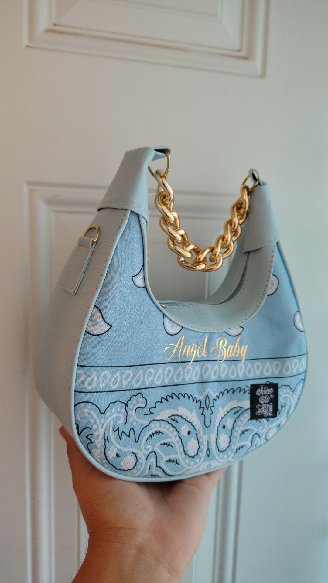 Angel Baby Bandana Purse