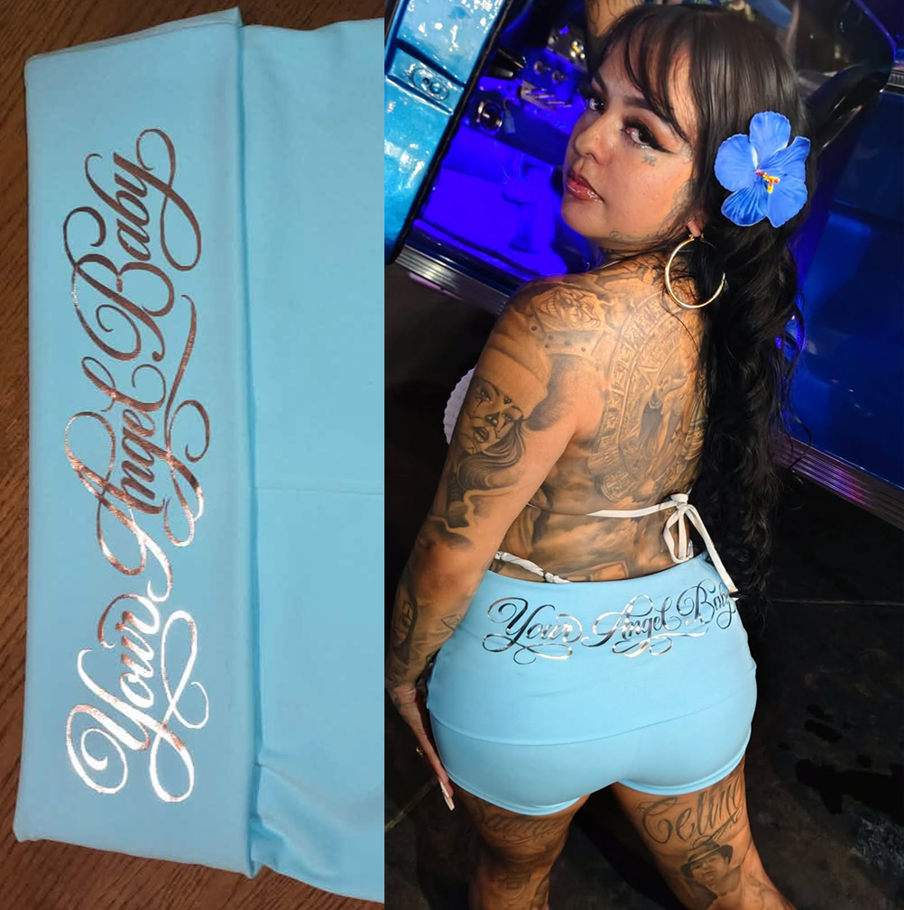 "Your Angel Baby" Booty Shorts