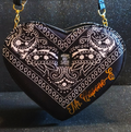 Black Heart Bandana Purse - Mr. Capone-E