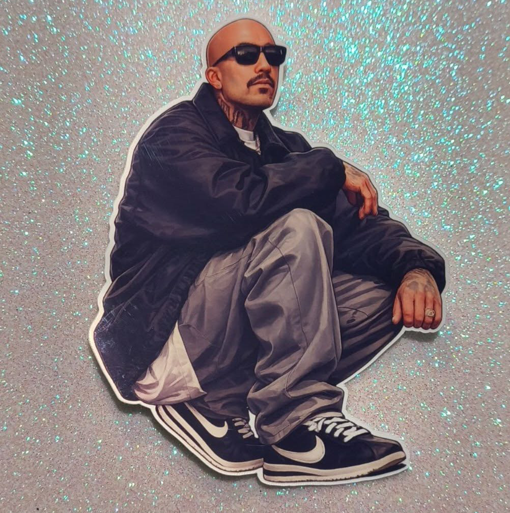 Mr. Capone-E Stickers - 4 pack